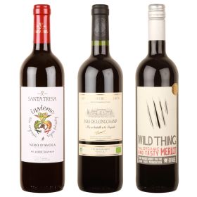 Mixed Red Wines - Organic 6x75cl