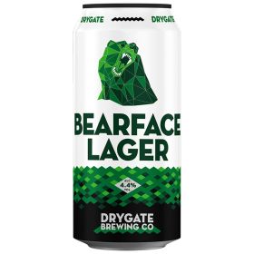 Bearface Lager 4.4% ABV 12x440ml