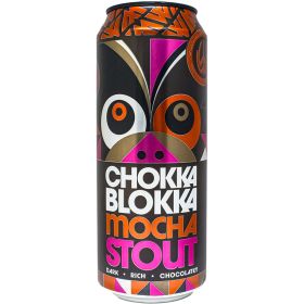Chokka Blokka Mocha Stout 4.8% ABV 12x500ml