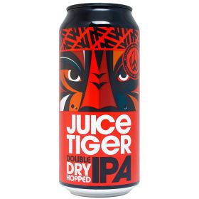 Juice Tiger Double Dry Hopped IPA 7% ABV 12x440ml