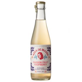 Passionfruit & Raspberry Water Kefir abv 1.2% - Organic 6x25