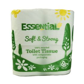 Toilet Rolls - 100% recycled 10x4 rolls