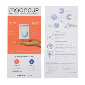 Mooncup POS Leaflet 1x30 leaflet