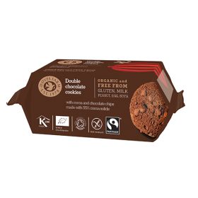 Double Chocolate Cookies - Organic 12x180g