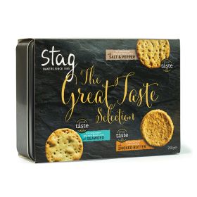 Clearance - Great Taste Savoury Biscuit Selection Tin 1x250g