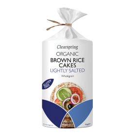 Brown Rice Cakes Lightly Salted - Organic 6x120g