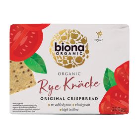 Rye Knaecke Original Crispbread  - Organic 10x200g