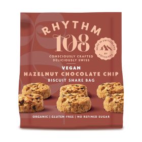 Hazelnut Chocolate Chip Share Bag- Organic 8x135g