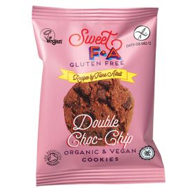 Gluten Free Double Chocolate Chip Cookies - Organic 24x30g