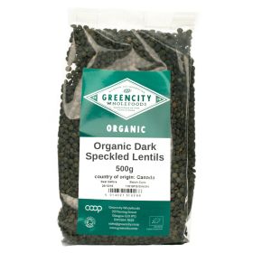 Dark Speckled Lentils - Organic 5x500g