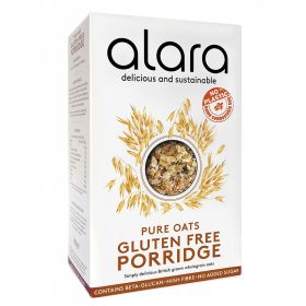Gluten Free Organic Porridge - Made with Scottish Oats 6x500