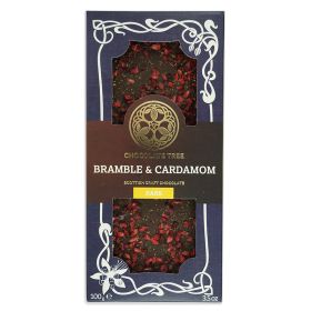 Bramble & Cardamom Dark Chocolate - Organic 10x100g