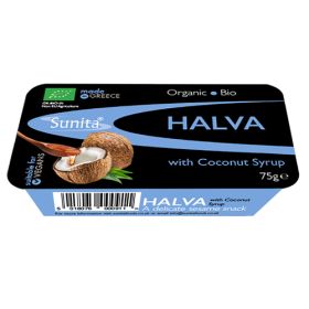 Halva with Coconut Syrup - Organic 12x75g