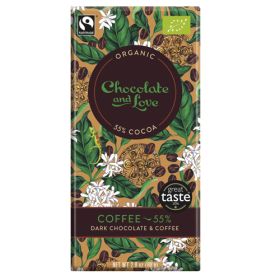 Coffee Chocolate 55% - Organic 14x80g