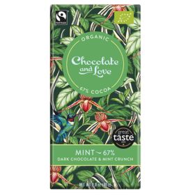 Mint Chocolate 67% - Organic 14x80g