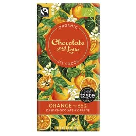 Orange Chocolate 65% - Organic 14x80g
