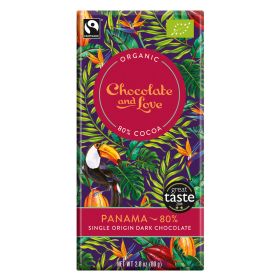 Panama Chocolate 80% - Organic 14x80g