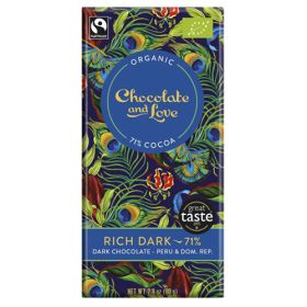 Rich Dark Chocolate 71% - Organic 14x80g