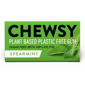 Spearmint Biodegradable Chewing Gum 12x15g