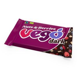 Nuts & Berries Dark Chocolate Bars - Organic 12x85g