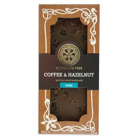 Coffee & Hazelnut Dark Chocolate - Organic 10x100g