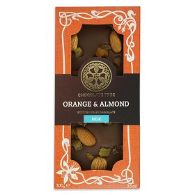 Orange & Almond Milk Chocolate - Organic 10x100g