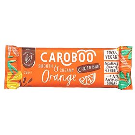 Smooth & Creamy Orange Carob Bar 20x35g