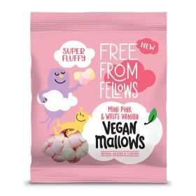 Vegan Mini Pink & White Marshmallows 10x105g