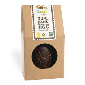 73% Dark Chocolate Egg - Organic 6x225g