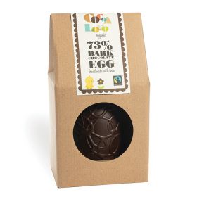72% Dark Chocolate Egg - Organic 6x225g