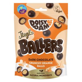 Jingle Ballers - Dark Choc Orange Crunchy Balls 7x75g