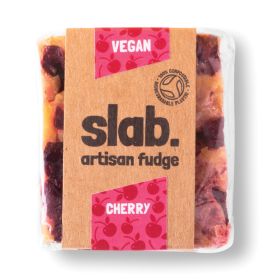 Cherry Vegan Fudge Slab 6x150g
