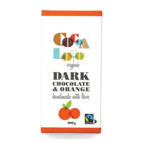 Dark Chocolate & Orange Bar - Organic 12x100g