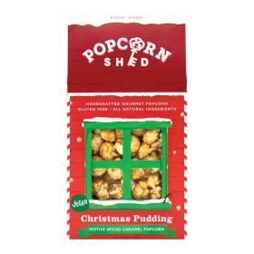 Christmas Pudding Gourmet Popcorn 10x80g