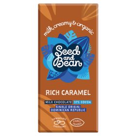 Rich Caramel 37% Milk Chocolate - Organic 10x75g
