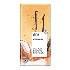 White Vanilla Chocolate - Organic 10x80g