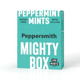Mighty Box Peppermint Mints 18x60g