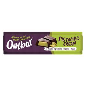 Pistachio Cream Filled Chocolate Bar - Organic 15x42g