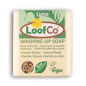 Palm Oil Free Washing Up Soap Bar - Lime 6x100g