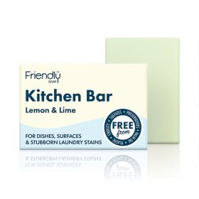 Kitchen Cleaning Soap Bar - Lemon & Lime 6x95g