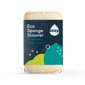 Eco Sponge with Scourer 10x1