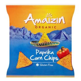 Paprika Corn Chips - Organic 16x75g