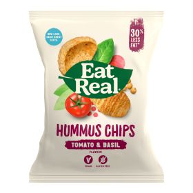 Hummus Chips Tomato & Basil 12x45g