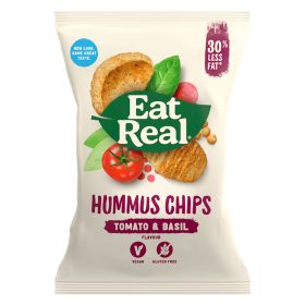 Hummus Chips Tomato & Basil 10x135g