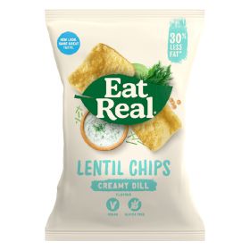 Lentil Chips Creamy Dill 10x113g