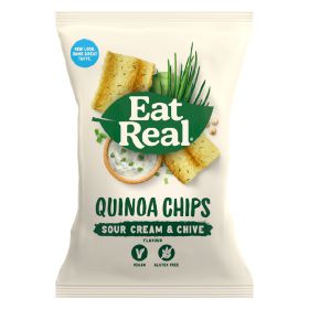 Quinoa Chips Sour Cream & Chives 10x80g