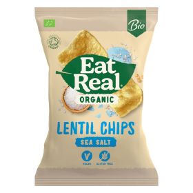 Lentil Chips Sea Salt - Organic 10x100g