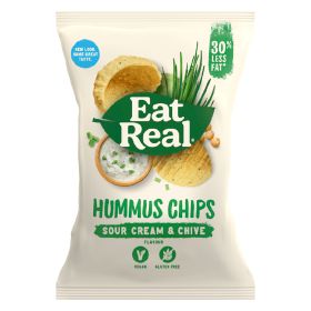 Hummus Chips Sour Cream & Chives 10x135g