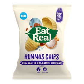 Hummus Chips Sea Salt & Balsamic Vinegar 12x45g