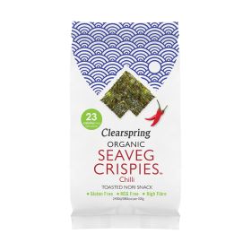 Seaveg Crispies Chilli - Organic 16x4g